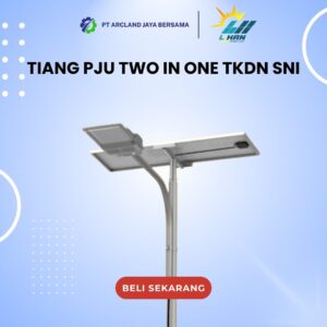 Tiang PJU Two in one TKDN SNI